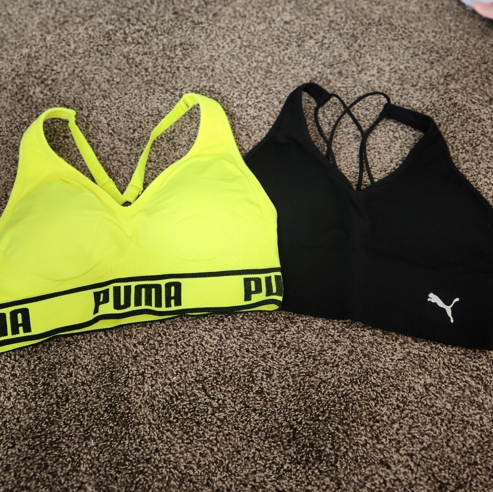 bundle of 2 puma sports bras